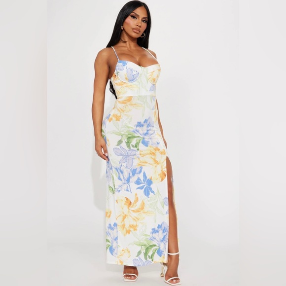 Paradise Found Maxi Dress- Large - Picture 1 of 4